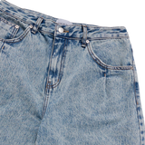 25SS ポイントロゴポケットデニムショートパンツ ライトブルー