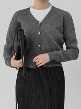 More Soft Wool V-Neck Cardigan