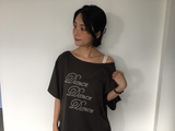トッシュ オフショルダー Tシャツ(3color)