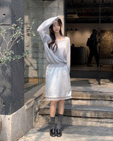 Broaty lace skirt