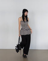 [UNISEX] ベルトループストリングジョガー&ワイドパンツ