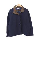 Porter color high neck jacket