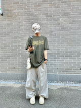 Stitch Dig Snap Wide Pants 2C