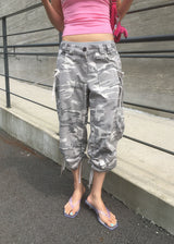 CAMO CAPRI PANTS (2color)