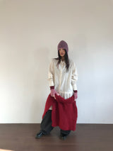 [MD Pick]Wool-Touch Brush V-Neck Knit (4 Colors)