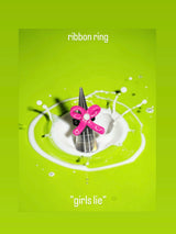 "girls lie" ribbon ring/リボンリング※金属アレルギー対応
