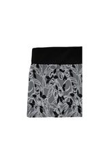 [ID] Floral Jacquard Set-up (Skirt) (Gray)