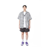 CORDUROY LOGO HALF PANTS CHARCOAL