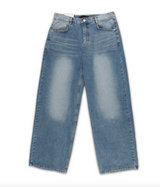 5088 Brushed light blue denim pants