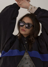 HIGH NECK OVERSIZE WINDBREAKER