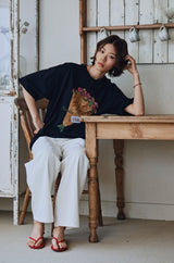 26SS★ DTP プチ フラワー ショートスリーブ Tシャツ