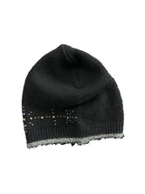 RIVET TOTEM WOOL-LIKE EDGE HEATHER BLEND BEANIE