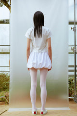 Horse Crop T-shirt (WHITE)