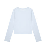 SOFT STRIPE TEE (SKY)