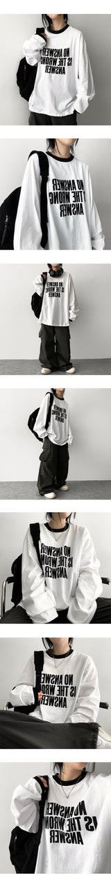 Baz  Colored long-sleeved t-shirt