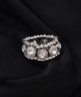 Unique Cubic Beads Ring