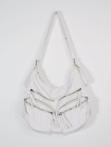 Vintage Pocket Leather Shoulder Bag