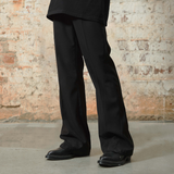 RELABEL 24SS ‘The Traveller’ Body-linear Deconstructed Split Drape Micro-leg Trousers