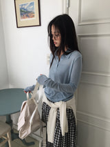フォグシルクシャツ (3color)