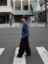 ダーツコットンカーゴパンツ