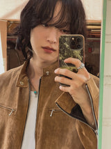Jeep Biker Suede Jacket
