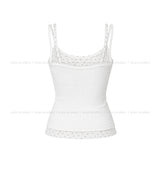 Cheek Flower Layered Sleeveless