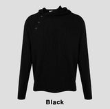 Beypi Waffle Button Hoodie