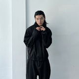 Structured Seam Hooded Jacket
