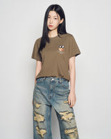 25FW WOMAN ファジーベア半袖Tシャツ