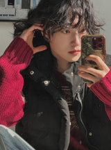 Moody Suede Vest Padding