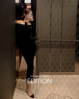 MADE. Helan knit long dress