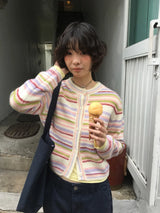 Lollipop Round Cardigan (2color)