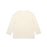 シースルー長袖Tシャツ WHITE IVORY