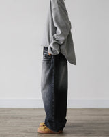 CROSS DEEP DENIM PANTS LB