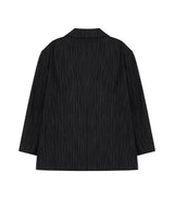 Zipper Stripe Jacket Navy