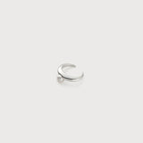 Polkadots Open Ring, White