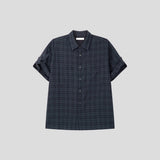 ASCLO Breeze Grid Roll Up Check Shirt (3color)