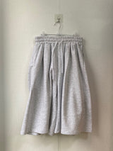 Wide Sweat Bermuda Pants 3C