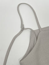 Attention Pleated Layered Bustier
