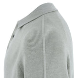 LMN Dot Raglan Button Collar Knitwear (5 colors)