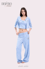 モブ レオパード スリーピース トレーディング セットアップ(LONG PANTS)