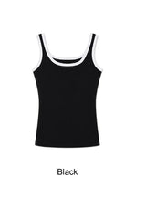 Lean Color Matching Line Sleeveless