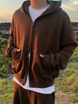 Lounge Oversized Zip-Up Hoodie (5 Colors)