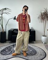 レナードクラックグラフィック半袖Tシャツ
