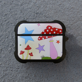 mushroom epoxy airpods case