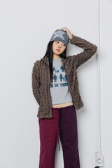 ラブイズディスエンジェルTシャツ - グレー