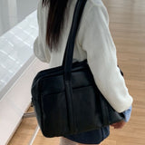office shoulder cross-bag [Black color]