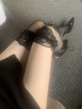 Valenti Long Strap Stiletto Mule (black)