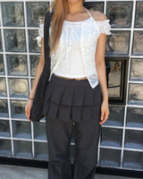 Off flower lace top
