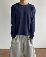 Soph Crop Waffle Long Sleeve